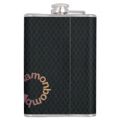 Vinyl Wrapped Flask Flachmann (Rückseite)
