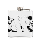 Vinyl Wrapped Flask Flachmann (Rückseite)