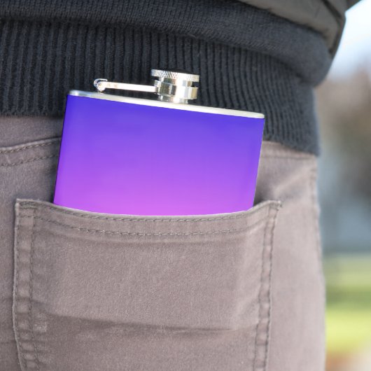 Vinyl Wrapped Flask Flachmann (Beispiel)