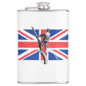 Vinyl Wrapped Flask Flachmann (Vorderseite)