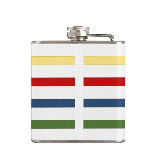 Vinyl-Wrapped Flask Flachmann (Rückseite)