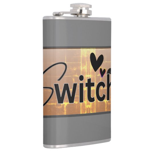 Vinyl Wrapped Flask Flachmann (Rechts)