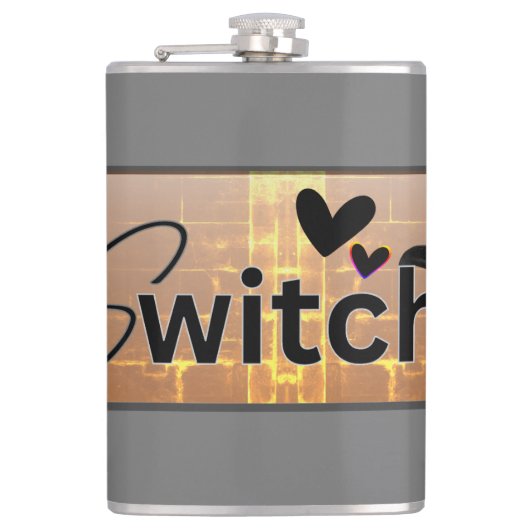 Vinyl Wrapped Flask Flachmann (Vorderseite)