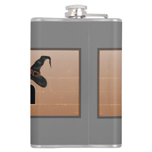 Vinyl Wrapped Flask Flachmann (Rückseite)