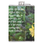 Vinyl Wrapped Flask Flachmann (Rückseite)