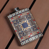 Vinyl Wrapped Flask Flachmann