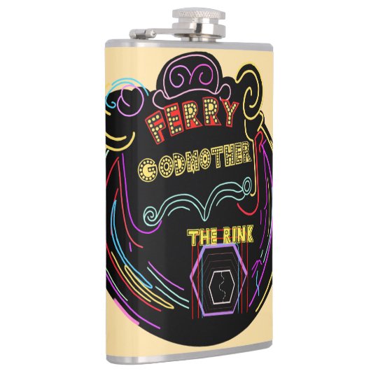 Vinyl Wrapped Flask Flachmann (Rechts)