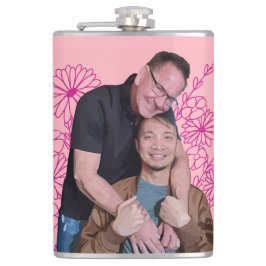 Vinyl Wrapped Flask Flachmann