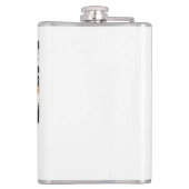Vinyl Wrapped Flask Flachmann (Rückseite)