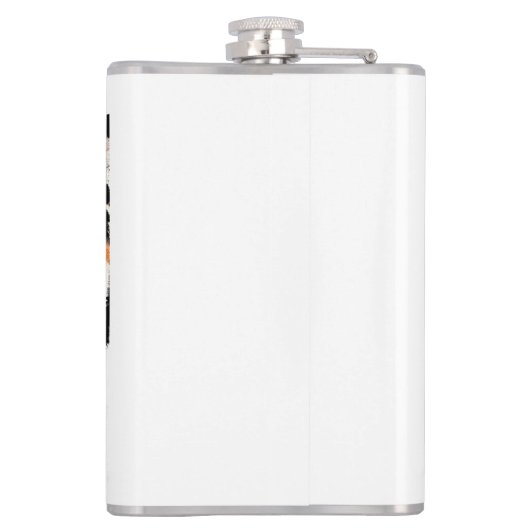 Vinyl Wrapped Flask Flachmann (Rückseite)