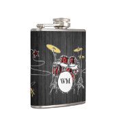 Vinyl Wrapped Flask Flachmann (Rechts)
