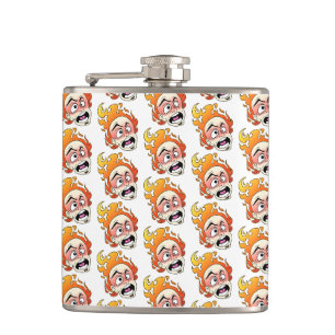 Vinyl Wrapped Flask Flachmann