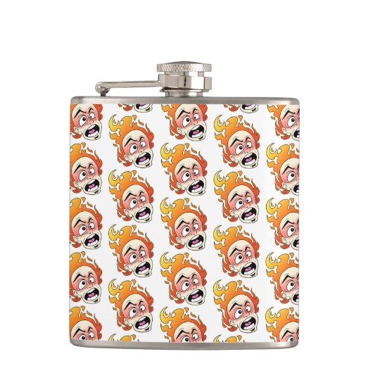 Vinyl Wrapped Flask Flachmann (Vorderseite)