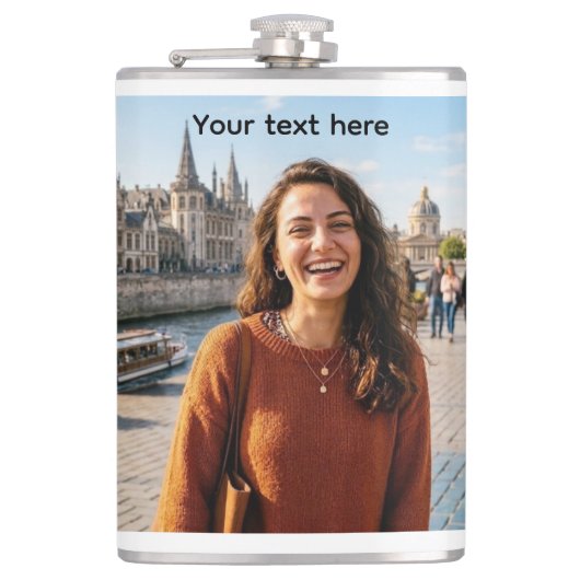 Vinyl Wrapped Flask Flachmann (Vorderseite)