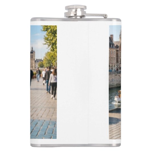 Vinyl Wrapped Flask Flachmann (Rückseite)