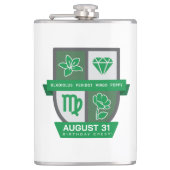 Vinyl Wrapped Flask Flachmann (Vorderseite)