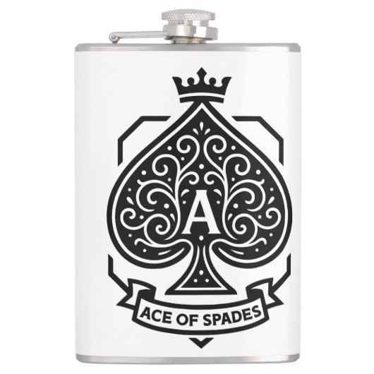 Vinyl Wrapped Flask Flachmann (Vorderseite)