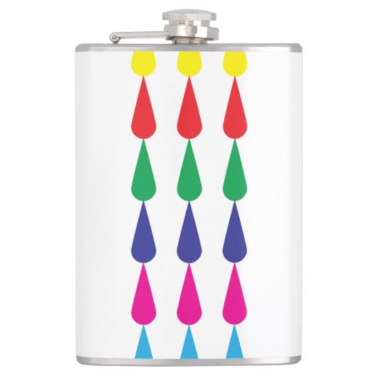 Vinyl Wrapped Flask Flachmann (Vorderseite)