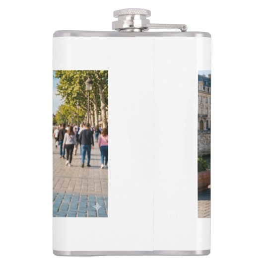 Vinyl Wrapped Flask Flachmann (Rückseite)