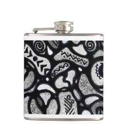 Vinyl Wrapped Flask Flachmann