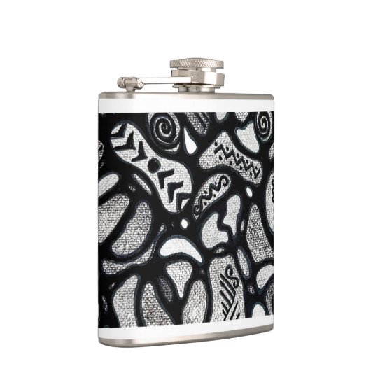 Vinyl Wrapped Flask Flachmann (Rechts)