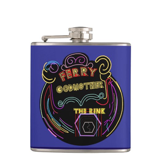 Vinyl Wrapped Flask Flachmann (Vorderseite)