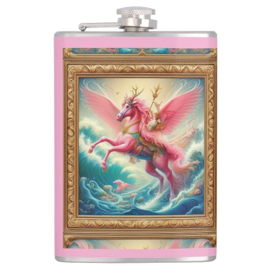 Vinyl Wrapped Flask Flachmann (Vorderseite)