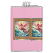 Vinyl Wrapped Flask Flachmann (Rückseite)