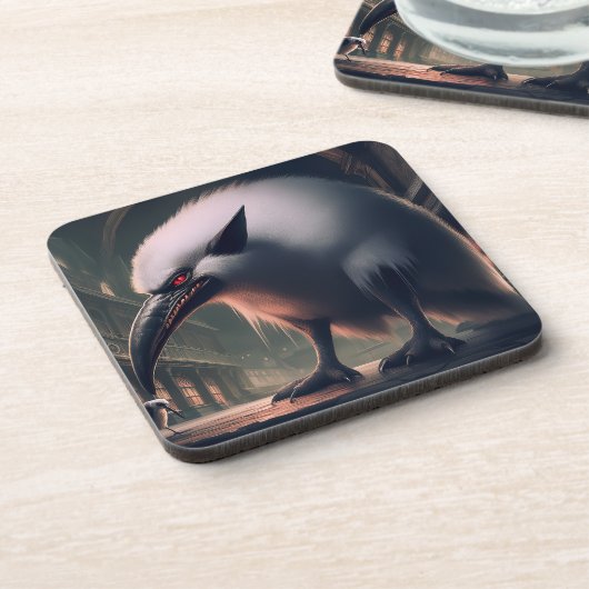 Vinyl Wrapped Flask Getränkeuntersetzer (Linke Seite)