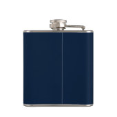 Vinyl Wrapped Flask Groom Flachmann (Rückseite)