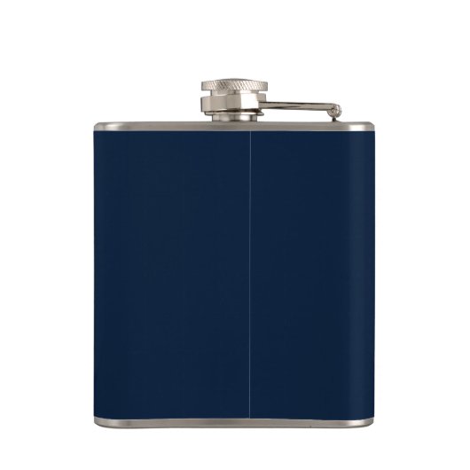 Vinyl Wrapped Flask Groom Flachmann (Rückseite)