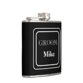Vinyl Wrapped Flask Groom Flachmann (Rechts)