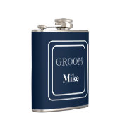Vinyl Wrapped Flask Groom Flachmann (Rechts)