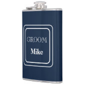 Vinyl Wrapped Flask Groom Flachmann (Links)