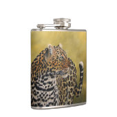 Vinyl Wrapped Flask - Leopard Flachmann (Rechts)