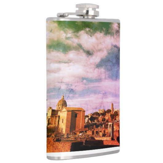 Vinyl Wrapped Flask mit benutzerdefiniertem Text Flachmann (Rechts)