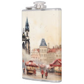 Vinyl Wrapped Flask Prag Flachmann (Links)