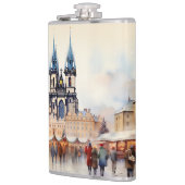 Vinyl Wrapped Flask Prag Flachmann (Links)