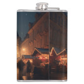 Vinyl Wrapped Flask Prag Flachmann (Rückseite)