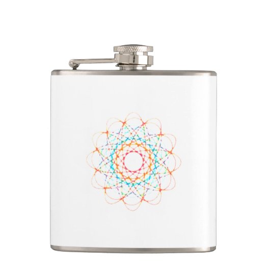Vinyl Wrapped Flask Style Design Flachmann (Vorderseite)