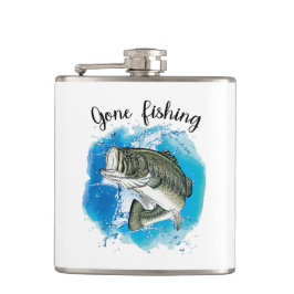 Vinyl-Wrapped Flask von Fisherman Flachmann
