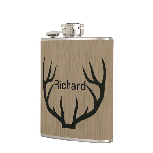 Vinyl-Wrapped Flask von Hunter Flachmann (Links)