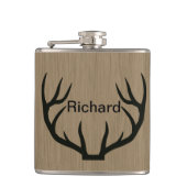 Vinyl-Wrapped Flask von Hunter Flachmann (Vorderseite)
