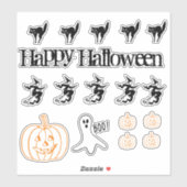 Vinylaufkleber - Halloween-Thema 1 Aufkleber (Blatt)