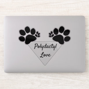 Vinylaufkleber - Polydactyl Liebe Aufkleber