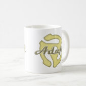 Vinylaufzeichnung 45 kaffeetasse (VorderseiteRechts)