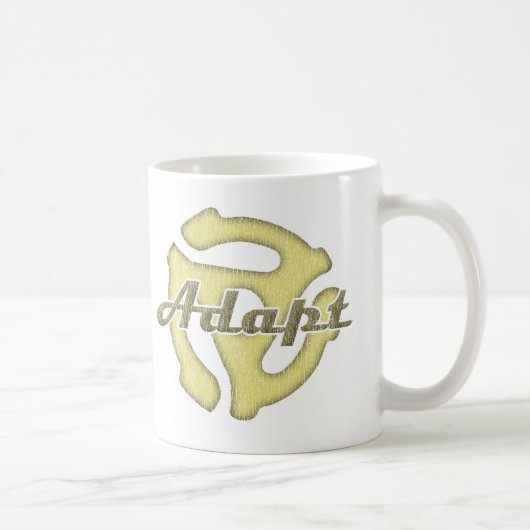 Vinylaufzeichnung 45 kaffeetasse (Rechts)