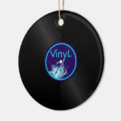 Vinylaufzeichnung LP-Album 33 Keramik Ornament (Links)