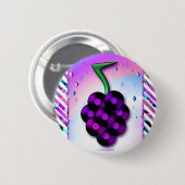 Vinylaufzeichnungs-Traubenknopf Button (Vorne & Hinten)