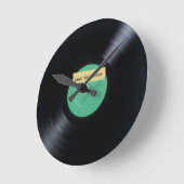 Vinylaufzeichnungs-Uhr Runde Wanduhr (Winkel)